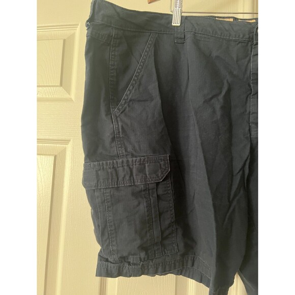 Red Head  Mens Cargo Shorts Sz 48 Pockets Ripstop Outdoor Travel Bass Pro Blue - Picture 8 of 9